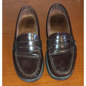 Bass Women’s Weejuns Shoes Sz.10 GH Bass & Co Leather Penny Loafers Burgundy